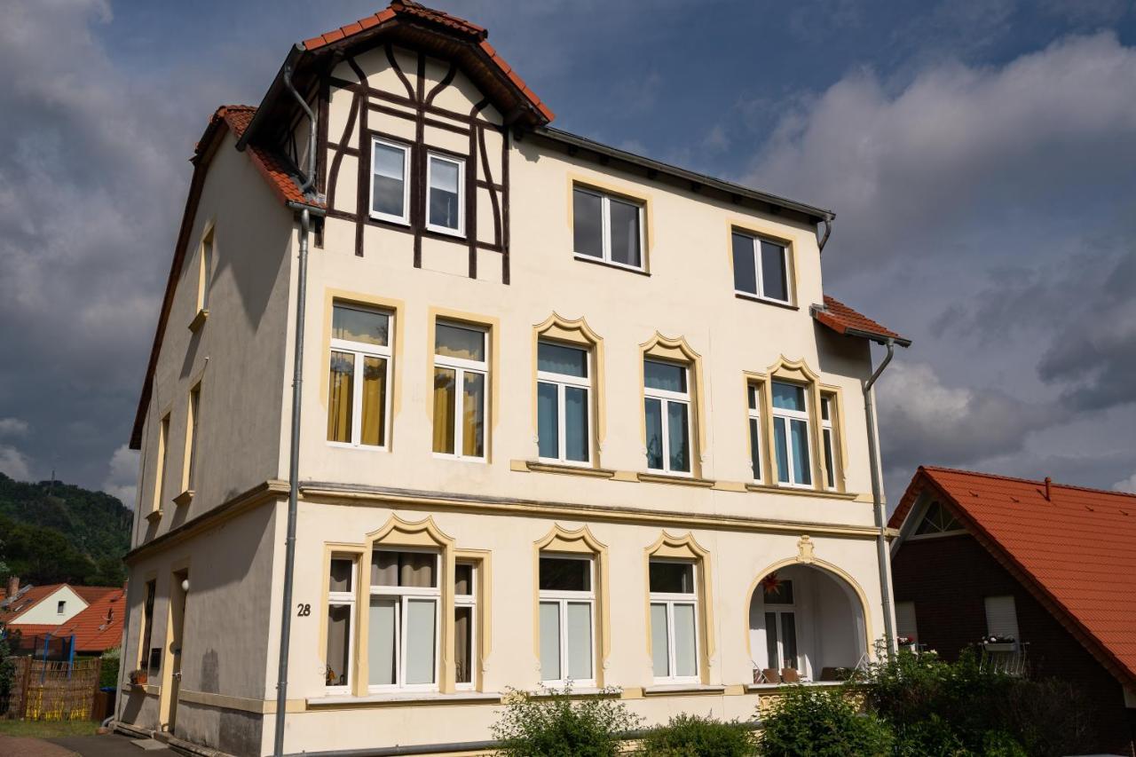 Ferienwohnung Am Steinbach 2 Thale Exterior foto
